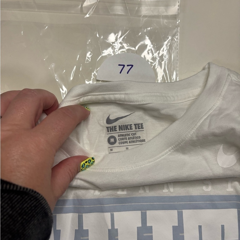 Nike Penn State 2016 White Out T-Shirt Size Medium New PSU Nittany Lions - Picture 5 of 5